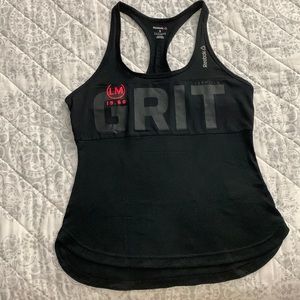 Black Reebok Les Mills GRIT jersey